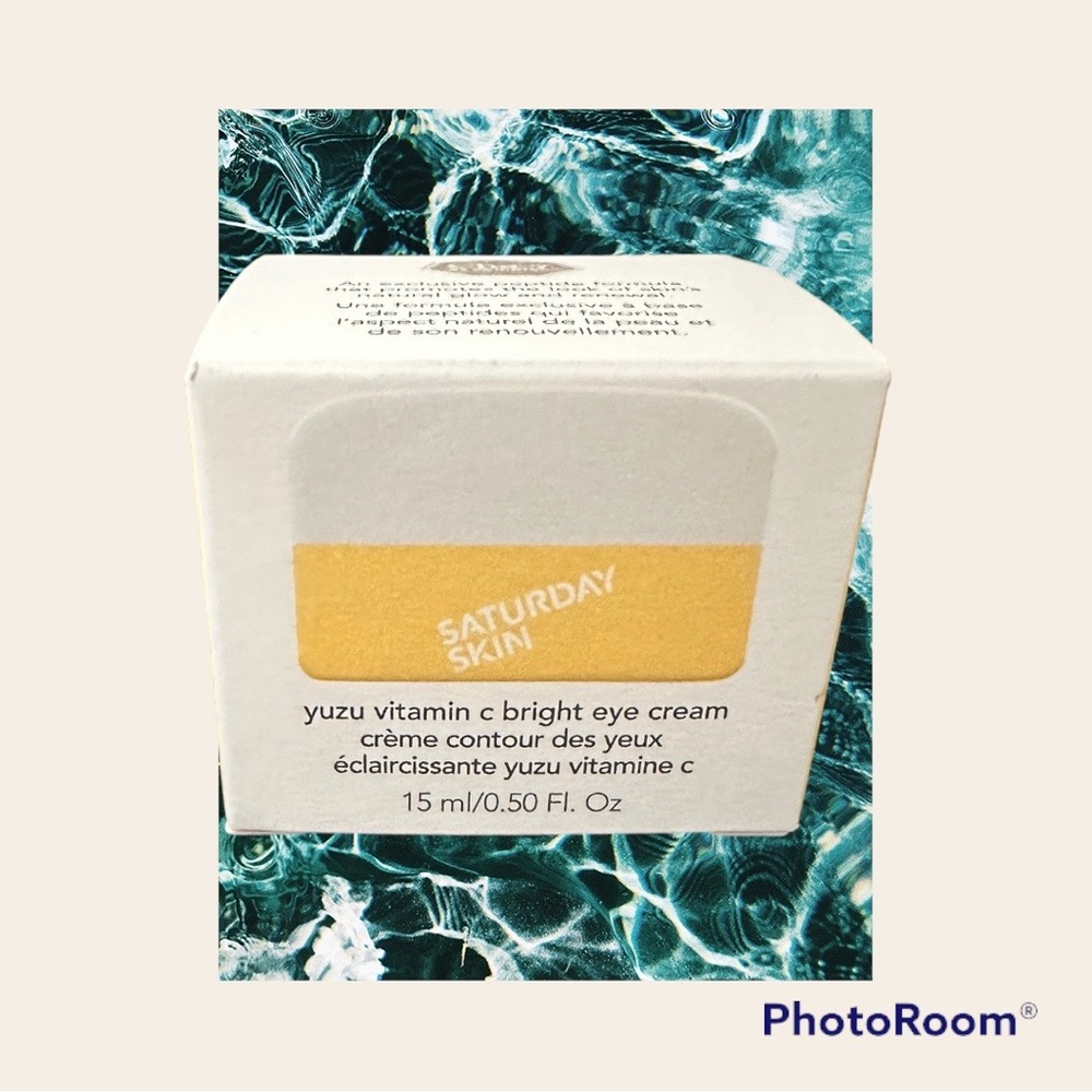 Saturday Skin yuzu vitamin C bright eye cream